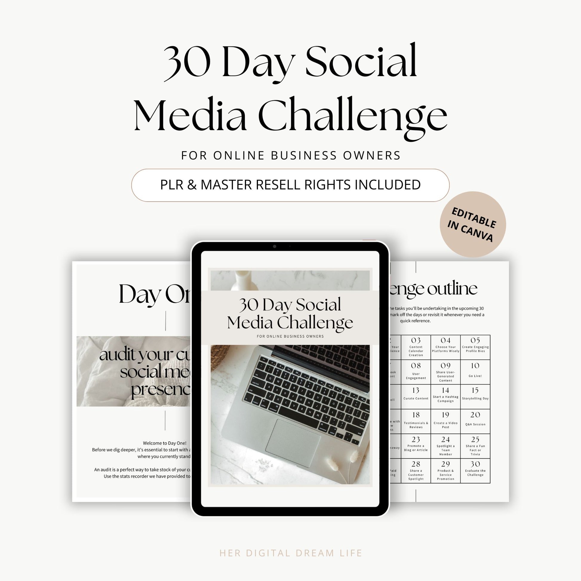 30DaySocialMediaChallengeforOnlineBusinessOwners