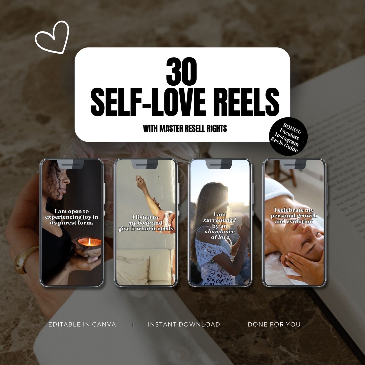 30 Self-Love Reels