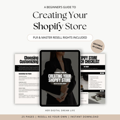 creating a shopify store guide