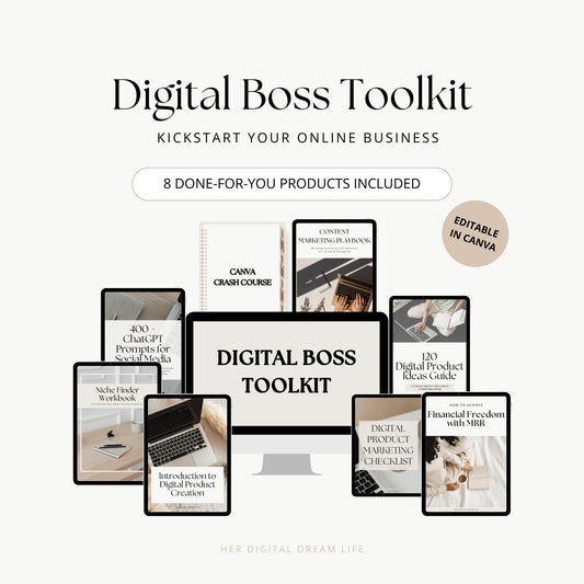 Digital Boss Toolkit PLR_MRR Products