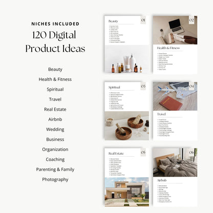 120 Digital Products Ideas Guide