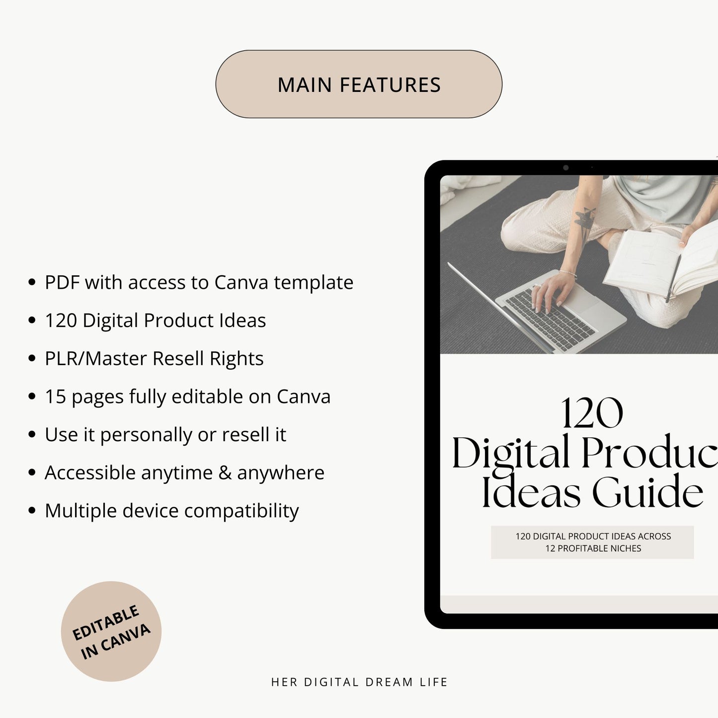 120 Digital Products Ideas Guide