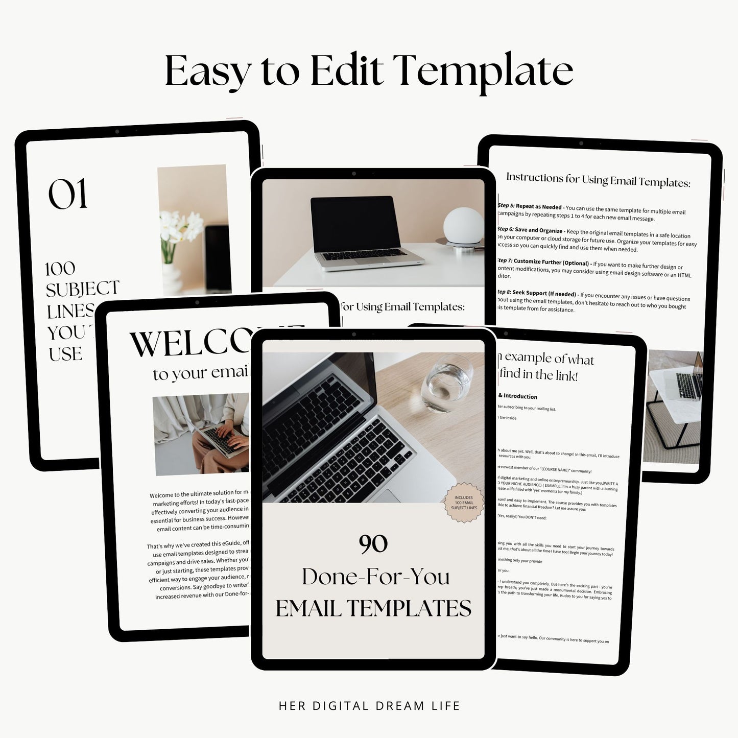 90 DFY Email Marketing Templates