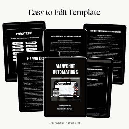 Manychat Automation Templates