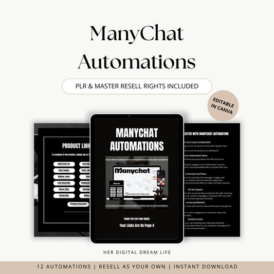 Manychat Automation Templates