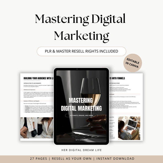 Mastering Digital Marketing Guide