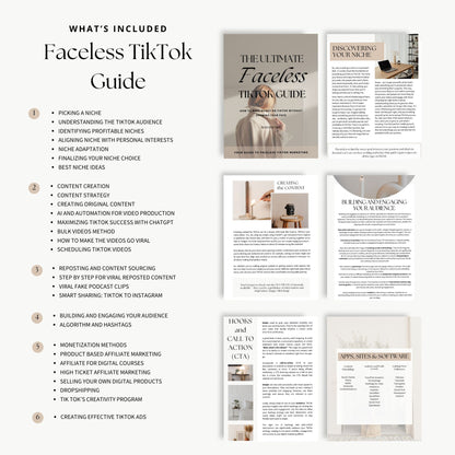 Faceless TikTok Guide