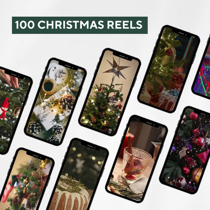 Aesthetic Christmas Reels and Stock Photos